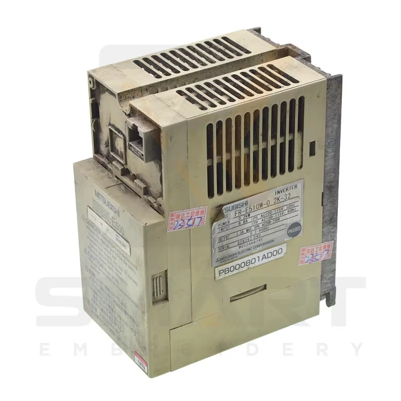 Tajima Máy đóng hộp Phụ tùng sử dụng Inverter PB000801AD00 FR-E510W-0.2K-32