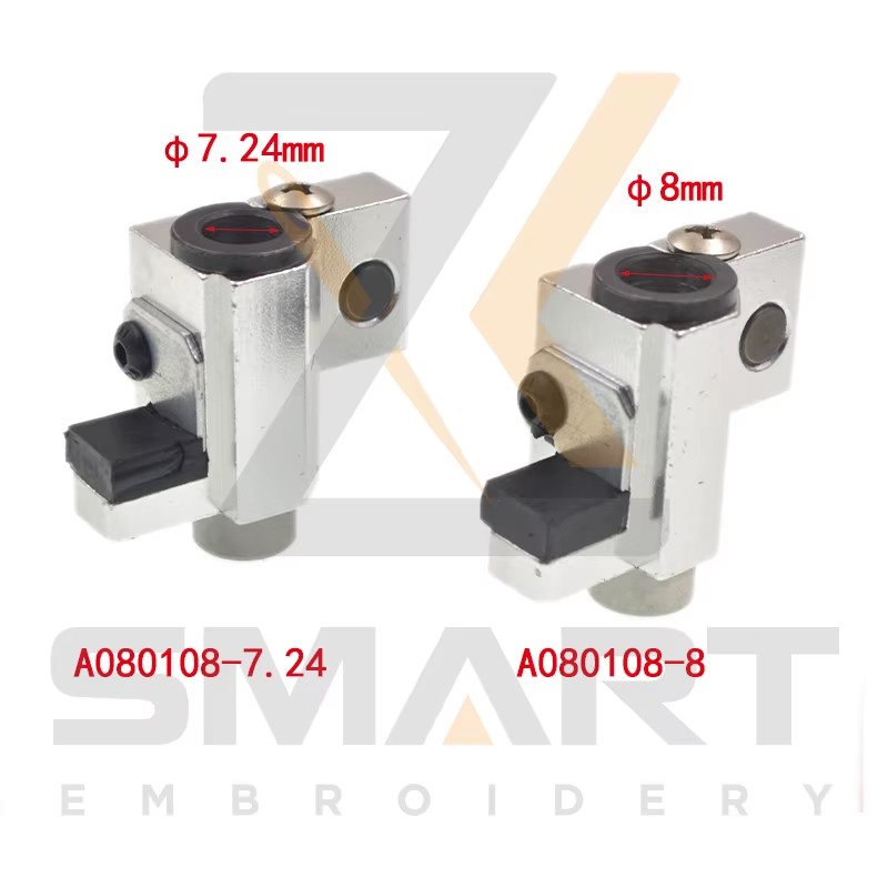 SWF Presser Foot Reciprocator Embroidery Machine Parts 7.24MM Và 8MM Đường kính ống A080108-7.24 A080108-8