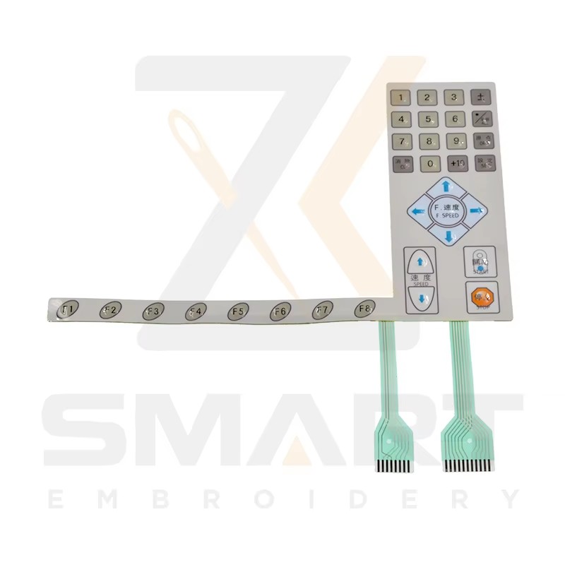 SWF Embroidery Machine Parts Keypad Control Panel Membrane Keyboard cho D G