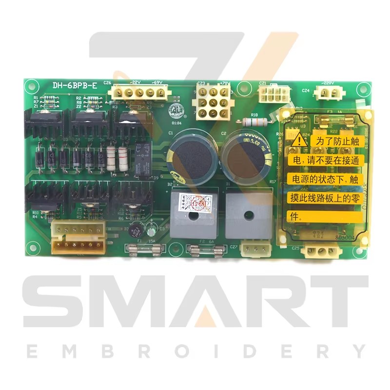 Sử dụng DAHAO 6BPB Power Card Trung Quốc Embroidery Machine Parts EDH04-6BPB-U