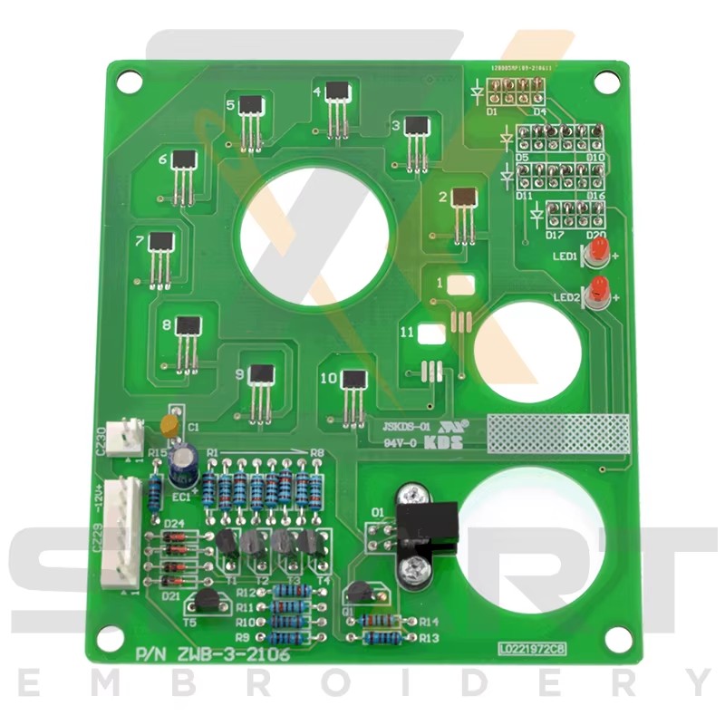 Thẻ DAHAO ZWB cho máy trộn Trung Quốc EDH0505-ZWB-C