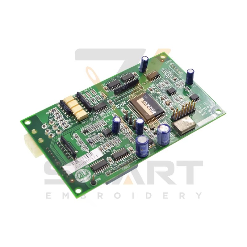 Thẻ MS102 đã qua sử dụng với phiên bản MS09D cho động cơ 2/4 giai đoạn MS02 MS01 MS21 Thẻ Trung Quốc Embroidery Machine Parts EDH02-MS09D-MS102-U